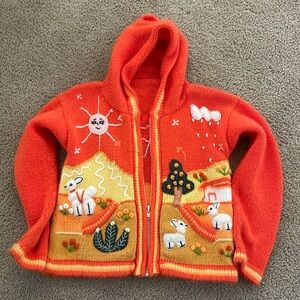 Like new alpaca sweater size small.